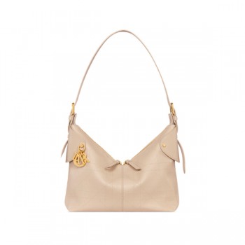 디올 보야주(Dior Voyage) 그레인 카프스킨 숄더백 블러시 베이지 M2846KS1780